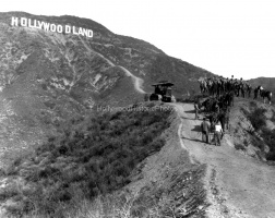 Hollywoodland Construction 1923